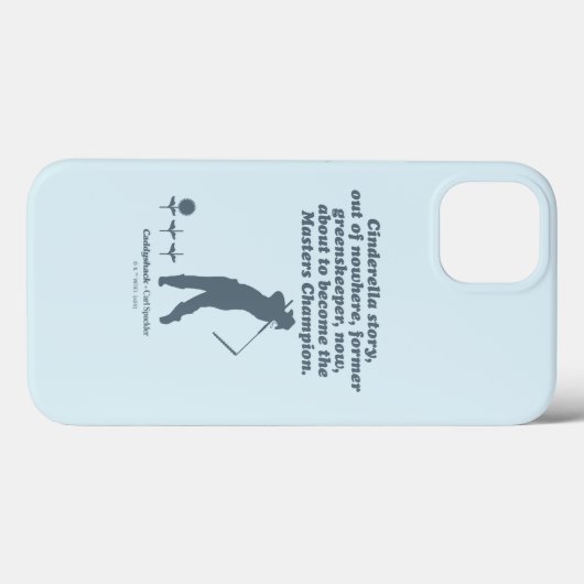 Coques Case-Mate iPhone Caddyshack | Histoire des parapluies (Verso (horizontal))