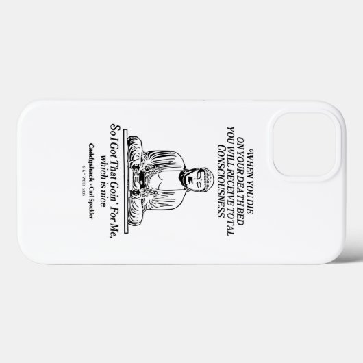 Coques Case-Mate iPhone Caddyshack J'Ai Compris Ça Me Va (Verso (horizontal))