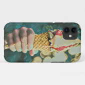 Coques Case-Mate iPhone Cadeau amoureux de crème glacée (Dos (Horizontal))