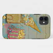 Coques Case-Mate iPhone Cadeau amoureux de crème glacée (Dos (Horizontal))