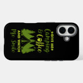 Coques Case-Mate iPhone Cadeau Café Camping Caravane (Verso (horizontal))
