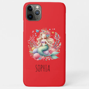 Case-Mate iPhone Case Cadeau d'anniversaire de nom de sirène coloré magi