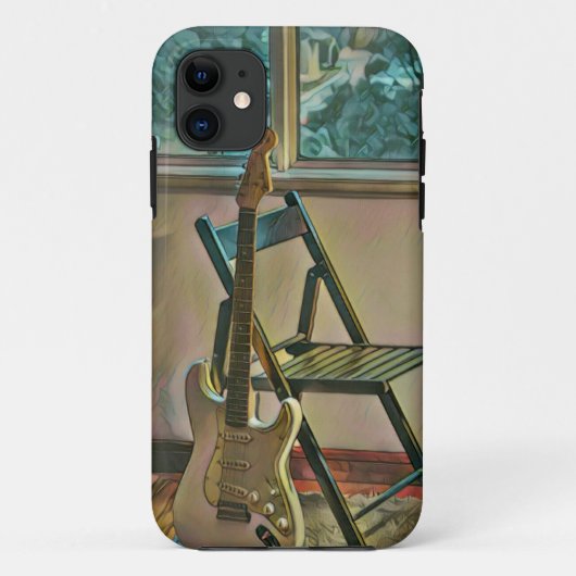 Coques Case-Mate iPhone cadeau d'anniversaire guitariste (Dos)