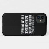 Coques Case-Mate iPhone Cadeau D'Anniversaire Je Trouve Que Plus Difficile (Dos (Horizontal))