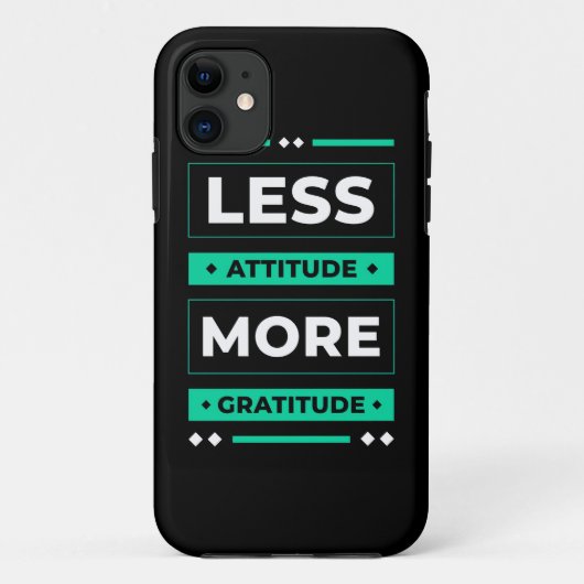 Coques Case-Mate iPhone Cadeau d'anniversaire moins d'attitude plus de gra (Dos)