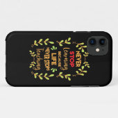 Coques Case-Mate iPhone Cadeau d'anniversaire n'arrêtez jamais d'apprendre (Dos (Horizontal))