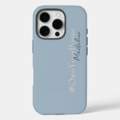 Coques Case-Mate iPhone Cadeau d'autonomisation des filles - Nom personnal (Verso)