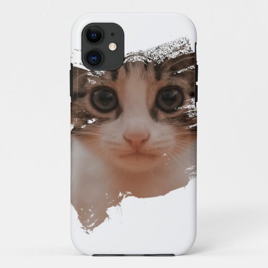 Coques Case-Mate iPhone Cadeau de chat adorable (Dos)
