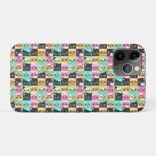 Coques Case-Mate iPhone Cadeau de chat | Cute Kawaii Motif (Dos (Horizontal))