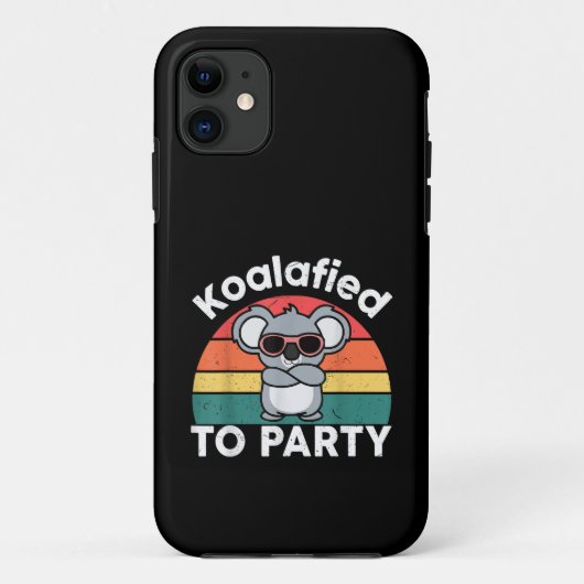 Coques Case-Mate iPhone Cadeau de conception de koala drôle et mignon Koal (Dos)