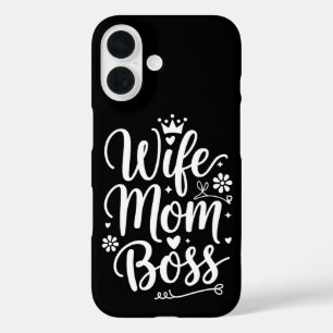 Coques iPhone 16 Cadeau de fête des mères mignon pour femme maman p