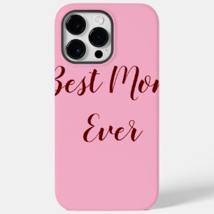 Coque Pour Pour iPhone 14 Pro Max Cadeau de fête des mères rose rouge meilleur maman