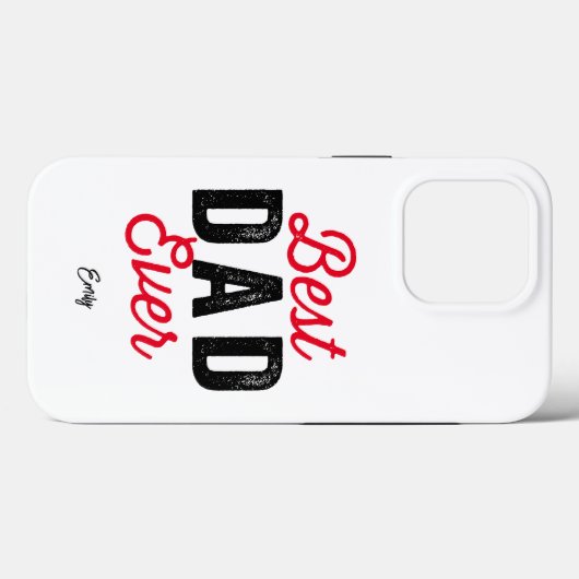 Coques Case-Mate iPhone Cadeau de fête des pères pour papa (Verso (horizontal))