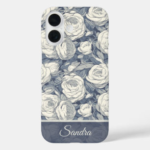 Coques iPhone 16 Cadeau de Fête Élégant Rose Personnalisé