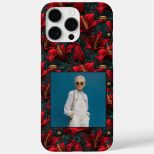 Coques iPhone 16 Pro Max Cadeau de la Saint-Valentin gras Lillies personnal