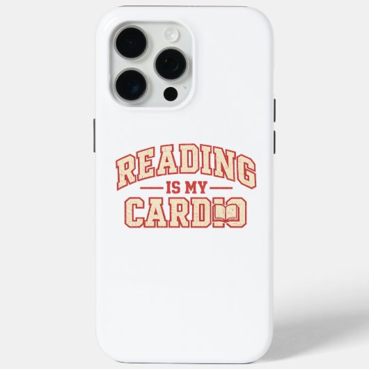 Coques Case-Mate iPhone Cadeau de lecture sarcastique pour lecteurs hommes (Verso)