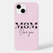 Coques Case-Mate iPhone Cadeau de maman élégant | Parfait pour la fête des (Verso)