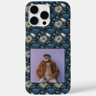 Coques iPhone 16 Pro Max Cadeau de mariage personnalisé avec des pivoines f