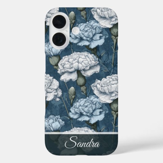 Coques Case-Mate iPhone Cadeau de mariage unique Fleur de carnation person (Verso)