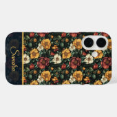Coques Case-Mate iPhone Cadeau de Mère Classique Nom de Rose (Verso (horizontal))