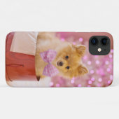 Coques Case-Mate iPhone Cadeau de Noël Chien Chiots (Dos (Horizontal))