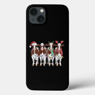 Case-Mate iPhone Case Cadeau de Noël de vache pour amateur de vache Ferm