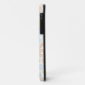 Coques Case-Mate iPhone Cadeau de Noël Fleurs Abstraites sur blanc (Dos/Gauche)