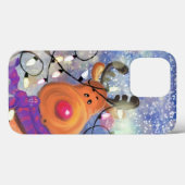 Coques Case-Mate iPhone Cadeau de Noël Happy Reindeer (Verso (horizontal))