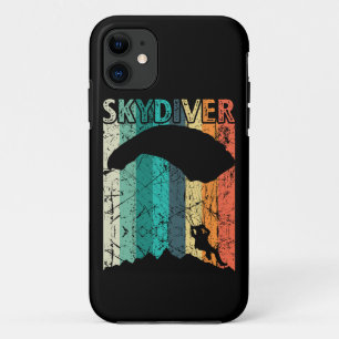 Case-Mate iPhone Case Cadeau de parachutisme vintage rétro parachutiste
