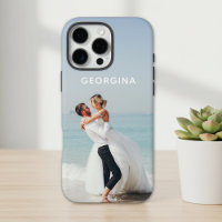 Cadeau de photo de mariage personnalisé avec nom