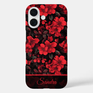 Coques iPhone 16 Cadeau de retraite minimaliste Rose personnalisé