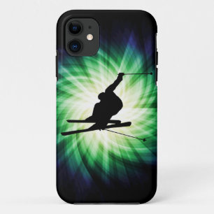Coque iPhone 11 Cadeau de ski de neige