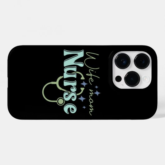 Coques Case-Mate iPhone Cadeau d'infirmière pour la Fête des mères infirmi (Verso (horizontal))