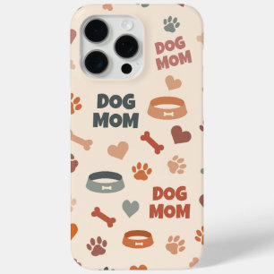Coque iPhone 15 Pro Max Cadeau drôle de maman de chien