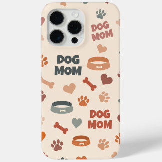 Coque iPhone 15 Pro Max Cadeau drôle de maman de chien