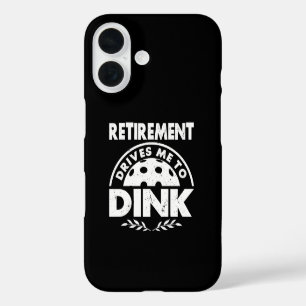 Coques iPhone 16 Cadeau drôle de retraite de pickleball me pousse à