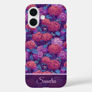 Coques iPhone 16 Cadeau Élégant de Demoiselle d'Honneur Hydrangeas