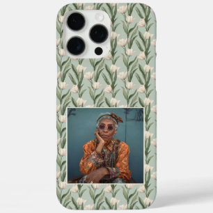Coques iPhone 16 Pro Max Cadeau élégant pour petite amie Tulipe personnalis