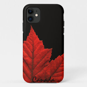 Coque iPhone 11 Cadeau frais de feuille d'érable du Canada de cas