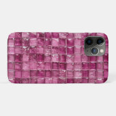 Coques Case-Mate iPhone Cadeau Mosaïque Rose pour Style Quotidien (Dos (Horizontal))