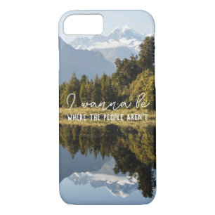 Case-Mate iPhone Case Cadeau photo de montagne avec une citation amusant