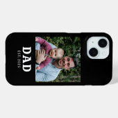 Coques Case-Mate iPhone Cadeau Photo Papa Créé (Verso (horizontal))
