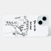 Coques Case-Mate iPhone cadeau pour maman coques iphone 15 art Abstrait (Verso (horizontal))