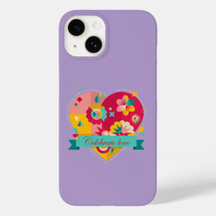 Coque Pour iPhone 14 Cadeaux cardiaques et sentimentaux