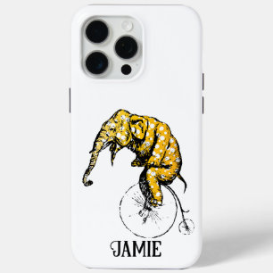 Coque iPhone 15 Pro Max Cadeaux Circus Elephant