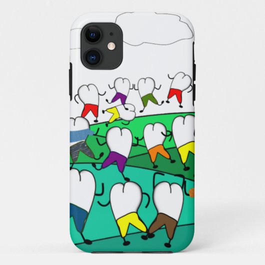Coques Case-Mate iPhone Cadeaux d'art dentaire Whimsical (Dos)