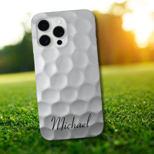 iPhone 16 Pro Max Case Cadeaux de balles de golf personnalisées de la sér