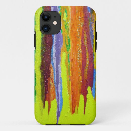 Coques Case-Mate iPhone Cadeaux de conception d'art abstrait de couleurs (Dos)