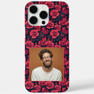 Coques iPhone 16 Pro Max Cadeaux de fête des mamans colorés Rose florale pe