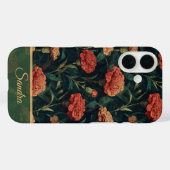 Coques Case-Mate iPhone Cadeaux de Fête des Mamans Unique Carnation Floral (Verso (horizontal))